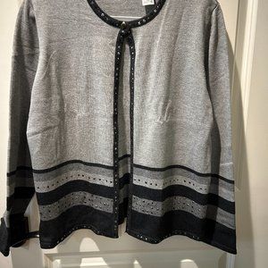 Beautiful Alfred Dunner 2-Fer in Shades of Gray